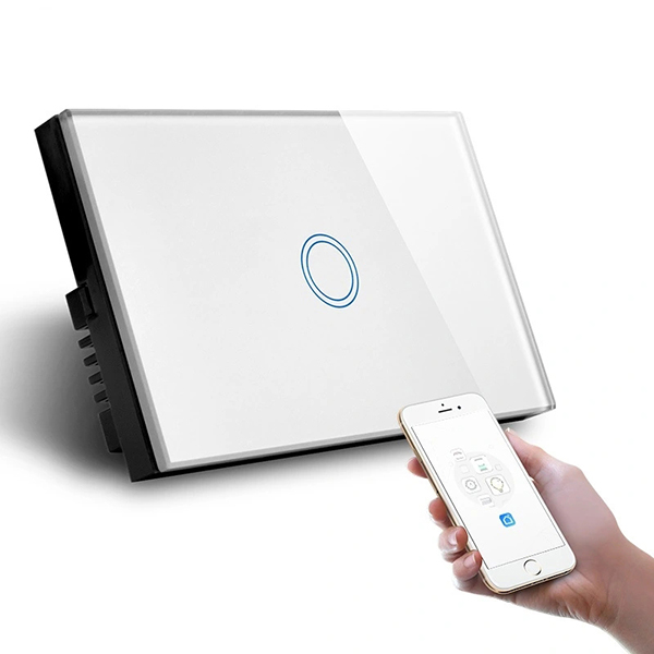 Công tắc không dây từ xa bằng kính cảm ứng Wifi