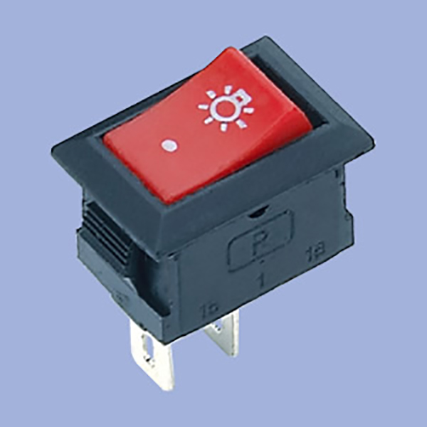 bật tắt Công tắc Rocker thuyền LED điện mini